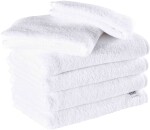 EMI Sada uteráky a osušky bavlnené biele 4 ks 50 x 90 cm + 2 ks 70 x 140 cm
