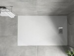 MEXEN/S - Hugo sprchová vanička SMC 150x90, biela, krytka nerez 42109015-X