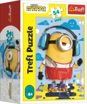 Trefl Puzzle Mimoni: Na korčuliach