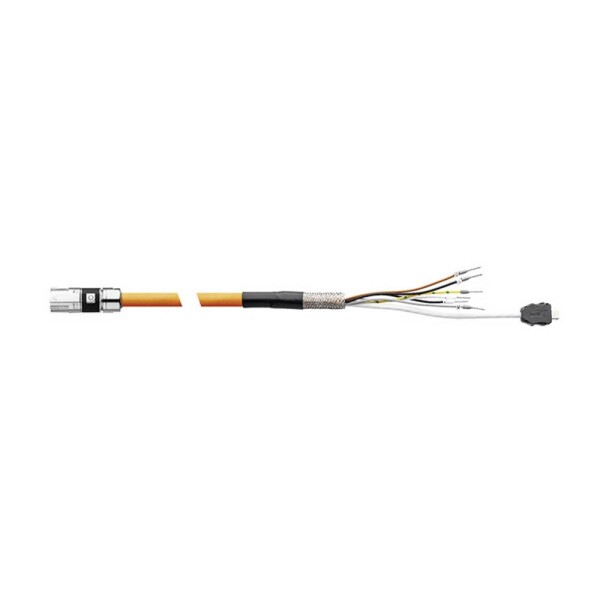 HELU TOPSERV® Hybrid CONNECTING SYSTEMS PVC 8QN11 26.00 m Hotový prepojovací kábel pre senzory/aktory, 17005403, 26.00 m, 1 ks; 17005403