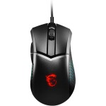 MSI Clutch GM51 Lightweight čierna / Herná optická myš / 26000 DPI / 6 tlačidiel / USB / RGB (S12-0402180-C54)