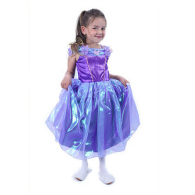 RAPPA Detský kostým princezná (M) fialová