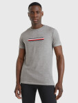 Pánske tričko SEACELL LOGO CREW NECK T-SHIRT UM0UM02348P4A šedá Tommy Hilfiger