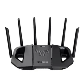 Asus TUF-BE9400 / Herný Wi-Fi router / 802.11be / 2.4/5/6 GHz / 1x 2.5GWAN / 3x 2.5GLAN / USB-A (90IG0A30-MO9C00)