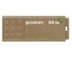 GOODRAM ECO FRIENDLY USB 3.0 64GB hnedá / Flash disk / USB-A 3.0 / čítanie: 60MBs / zápis: 20MBs (UME3-0640EFR11)