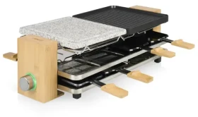 Princess Pure 8 162955 / Raclette gril / 5v1 / pre 8 osôb / 8 panvičiek (01.162955.01.001)