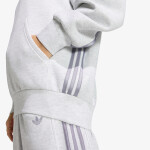 Mikina adidas Spacer Hoodie Light Grey Heather/ Reflective Silver/ Lgh Solid Grey M