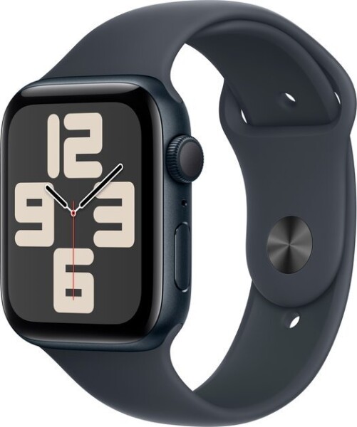Apple Watch SE GPS + Cellular 44mm Midnight Alu Sport M/L