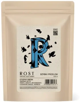ROST Etiópia Abeba 1 kg / Zrnková káva (5905658016173)