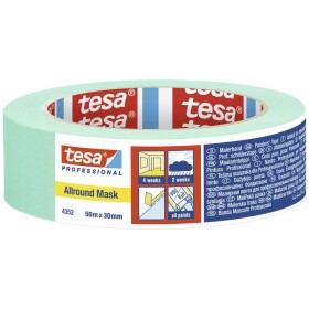 Tesa ALLROUND MASK 04352-00002-00 krepová lepiaca páska mätová (d x š) 50 m x 30 mm 1 ks; 04352-00002-00