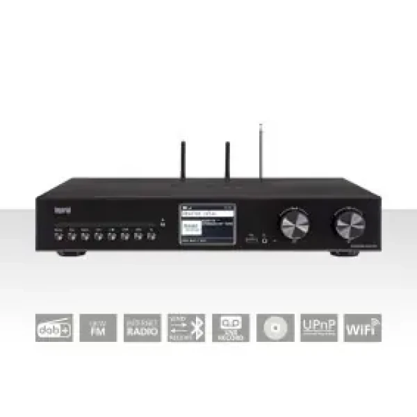 Imperial DABMAN i560 čierna / All-in-one HiFi systém so zosilňovačom / DAB+ / FM / Internet / BT / CD (22-254-00)