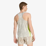 Tričko adidas Adizero Labrum Tank Top Sesame/ Solar Yellow S