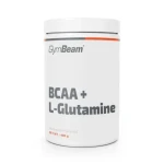 BCAA + L-glutamín - GymBeam (jahoda kivi, 480 g) (115153-1-480g-strawberry-kiwi)