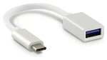 LMP adaptér USB-C na USB-A strieborná / Adaptér / hliníkové telo (16089)