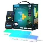 Govee H8069 Mini Square Panel Lights 10ks / RGBIC LED panely / 72W / BT / Wi-Fi