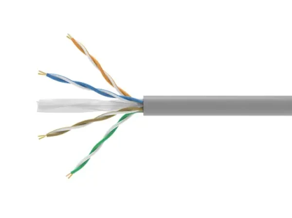 Equip / Inštalačný kábel Cat6 / U/UTP / PVC / 305 m / šedá (404537)