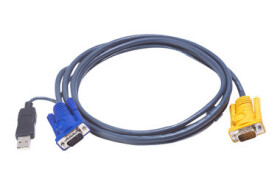 ATEN kábel pre KVM 3 v 1/HD15-SVGA/USB/5m/2L-5205UP (2L-5205UP)