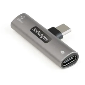 StarTech USB-C audio a nabíjecí adaptér stříbrná / Redukce / 2x USB 2.0 (CDP2CAPDM)