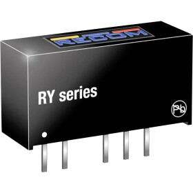 RECOM RY-0515D DC / DC menič napätia, DPS 33 mA 1 W Počet výstupov: 2 x; RY-0515D