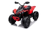 Mamido Detská elektrická štvorkolka Can-Am Renegade 180W 4x4 červená