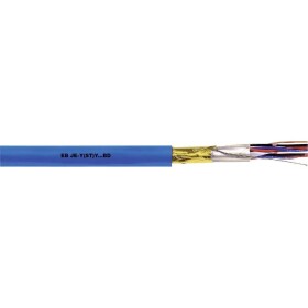 LAPP 34121/500 dátový kábel UNITRONIC® JE-Y(ST)Y...BD EB 4 x 2 x 0.8 mm² modrá 500 m; 34121/500