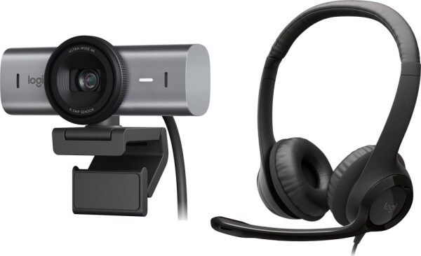 Logitech MX Brio 4K Ultra HD (960-001559) + H390 (981-000406)