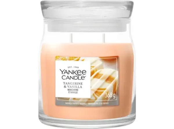 Yankee Candle Tangerine Vanilla Signature Stredná (5038581180618)