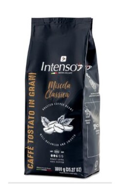 INTENSO Classico 1 kg / Zrnková káva / 70% Arabica 30% Robusta (8022180000207)