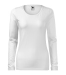 Štíhla košeľa pre ženy biela 3XL