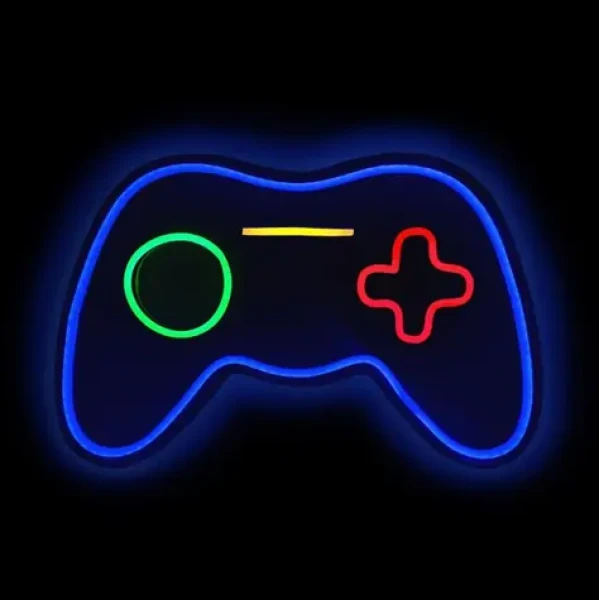 2Kids Toys LED NEON LIGHT lampička Gamepad (2D98107)