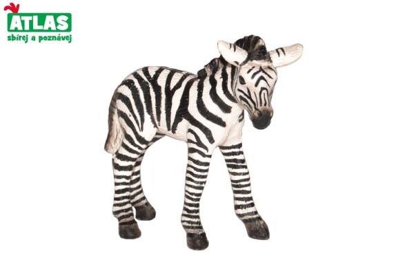 B - Figúrka Zebra žriebä 7cm, Atlas, W101820