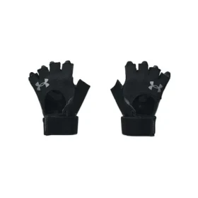 Fitness rukavice M's Weightlifting Black - Under Armour (L, čierna) (77890-3-L)