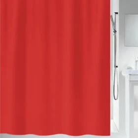 Spirella Primo sprchový záves 120 x 200 cm červený/polyester (7610583125330)