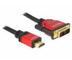 DeLock Kábel High Speed HDMI – HDMI A samec gt; DVI samec / 2 m (84342)