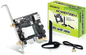 GIGABYTE WB1733D-I / Intel 9260 / PCIe x1 karta / BT + Wi-Fi / 802.11ac / vrátane antény (WB1733D-I)