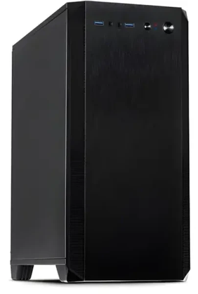 Inter-tech H-606 čierna / Skriňa / mATX / tichá / max. 320mm VGA / 2x USB 3.2 Gen1 (88881311)
