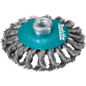 Makita D-77584 / kefa miskovitá 115mm / drôt nerezový splietaný 0.5mm (D-77584)