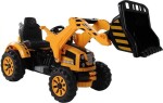 Lean Toys elektrický traktor s naberačkou 2020 žltá