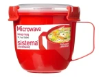 Sistema Microwave Hrnček na polievku 565 ml červená (9414202011428)