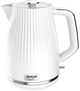 Tefal Loft KO250130 biela / Rýchlovarná kanvica / 2400W / 1.7 l / plast / otočný konektor 360 ° (KO2501)