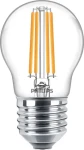 Philips CorePro LEDLuster P45 E27 / LED žiarovka / kvapka / 6,5 W / 806 lm / teplá biela 2700 K (PH-34766300)