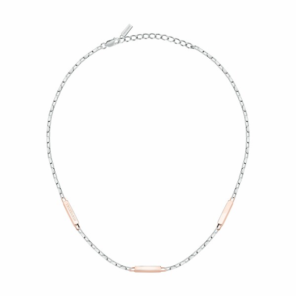 Trussardi Bicolor pánsky náhrdelník z ocele T-Steel TJAXV29