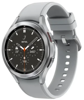 SAMSUNG Galaxy Watch 4 Classic (46 mm) strieborná / Chytré hodinky / AMOLED / Wi-Fi / Bluetooth / NFC / GPS / Wear OS (SM-R890NZSAEUE)