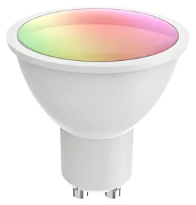 Woox R9076 / Chytrá žiarovka / GU10 / RGB + CCT / Wi-Fi / 400lm / 5,5W (R9076)