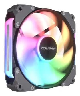 COUGAR Apolar 120 ARGB Reverse Blade čierna / Ventilátor / 120 mm / 75,4 CFM / PWM / ARGB (CF-ARB12HB-RGB)