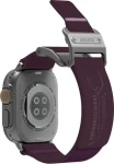 Aulumu A11 Mag Buckle Slim remienok pre Apple Watch, strieborná spona, fialový opasok (6975941661174)