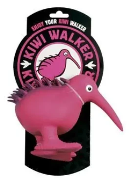 KIWI WALKER Kiwi S ružová / Hračka pre psov / pískacia / latex / 8,5 cm (LTX-015)