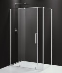 POLYSAN - ROLLS obdĺžniková sprchová zástena 1600x800 L/P varianta, číre sklo RL1615RL3215