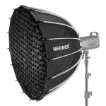 Neewer Softbox 85 cm / Parabolický / Bowens mount / 2x difúzor / voštinová mriežka (B0BLC6NCGK)