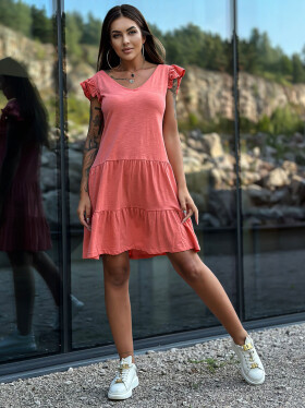 TW SK 2113 šaty.17P koral 2XL